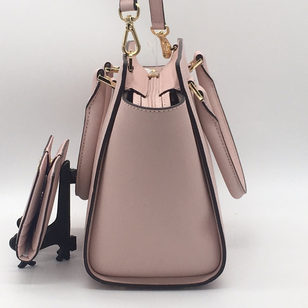 MICHAEL KORS SELMA MD TZ SATCHEL & SLIM WALLET SET - Picture 5 of 8